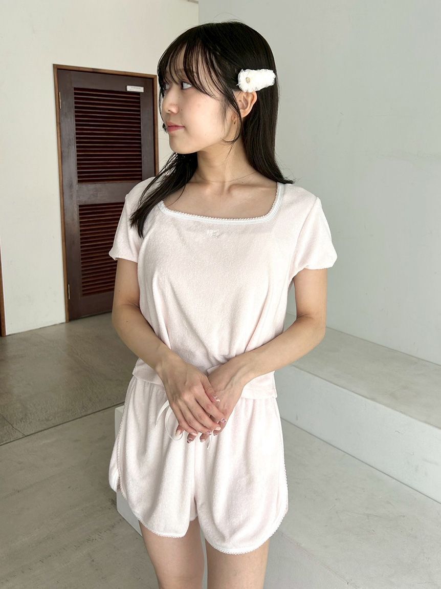 SNIDEL HOME「【SorbetLight】【接触冷感】パイルトップス」|ルームウェア|