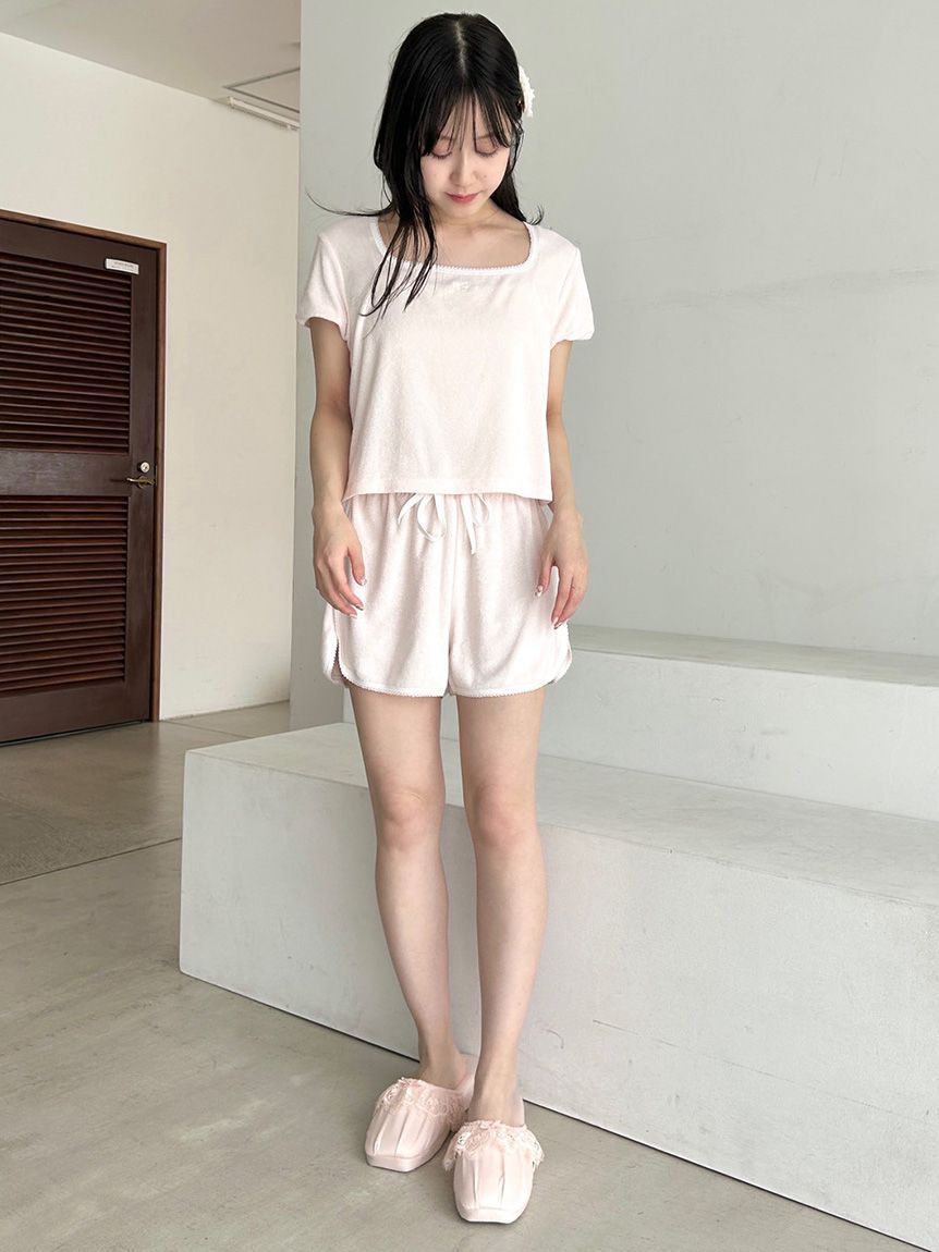 SNIDEL HOME「【SorbetLight】【接触冷感】パイルトップス」|ルームウェア|
