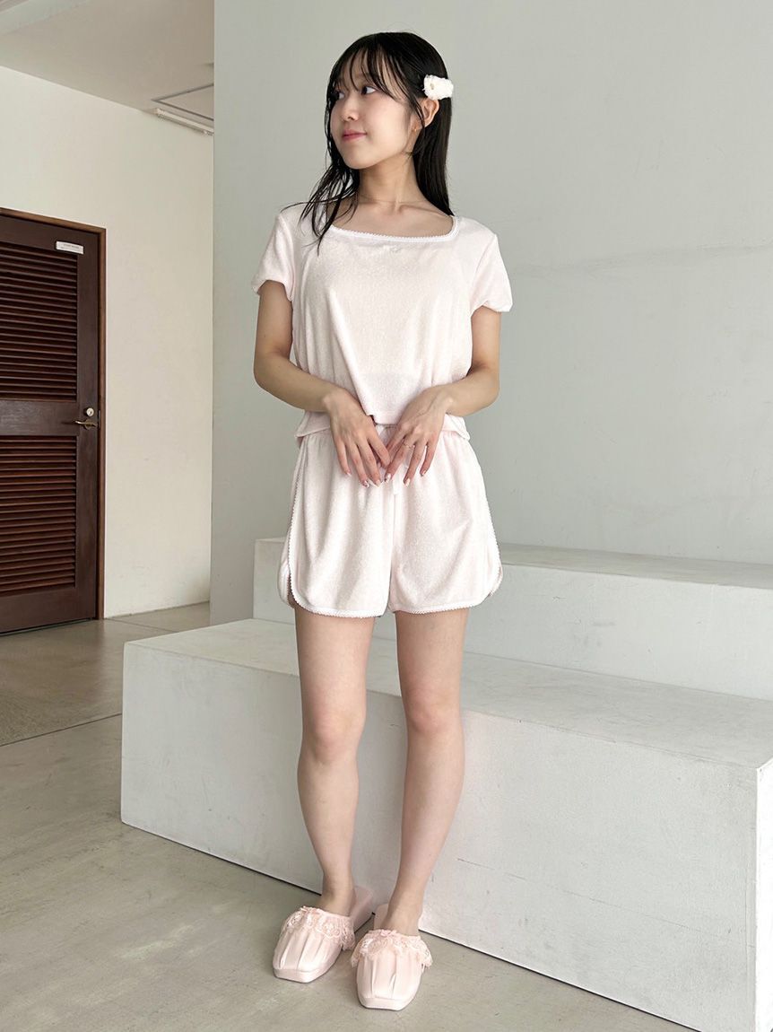 SNIDEL HOME「【SorbetLight】【接触冷感】パイルトップス」|ルームウェア|