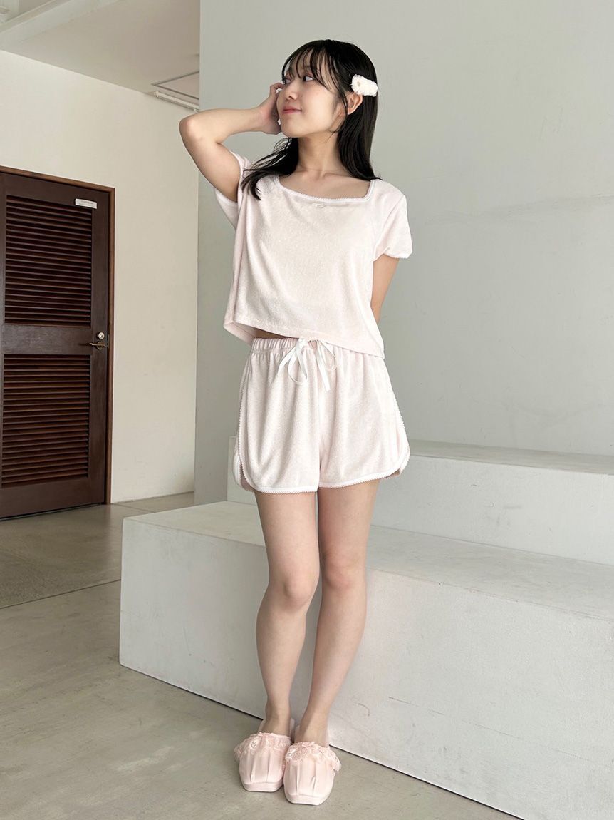 SNIDEL HOME「【SorbetLight】【接触冷感】パイルトップス」|ルームウェア|