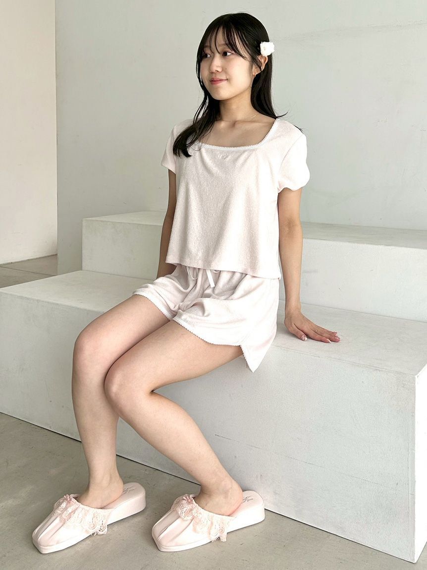 SNIDEL HOME「【SorbetLight】【接触冷感】パイルトップス」|ルームウェア|