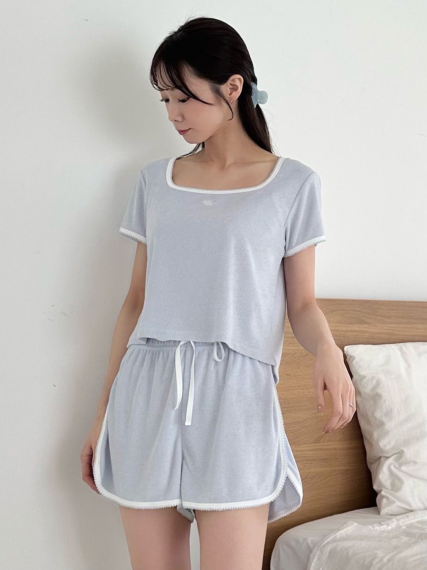 SNIDEL HOME「【SorbetLight】【接触冷感】パイルトップス」|ルームウェア|