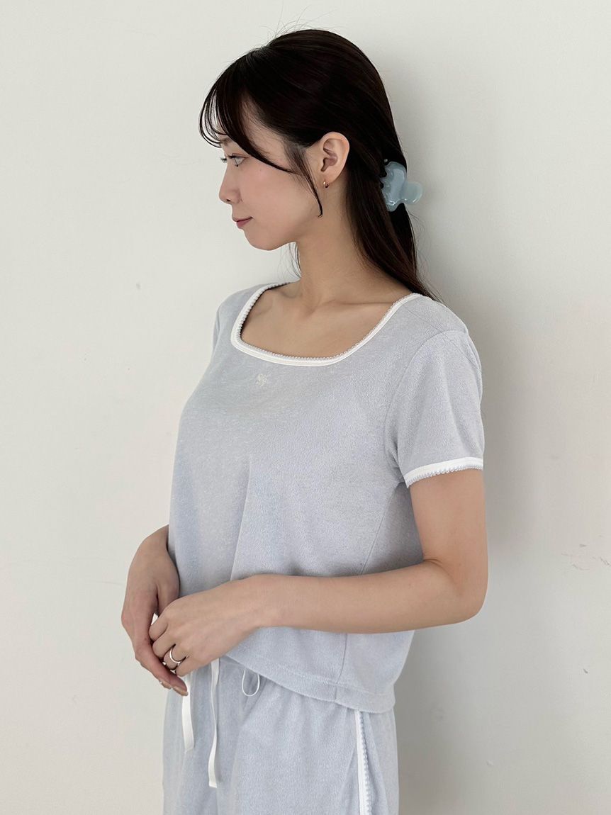 SNIDEL HOME「【SorbetLight】【接触冷感】パイルトップス」|ルームウェア|
