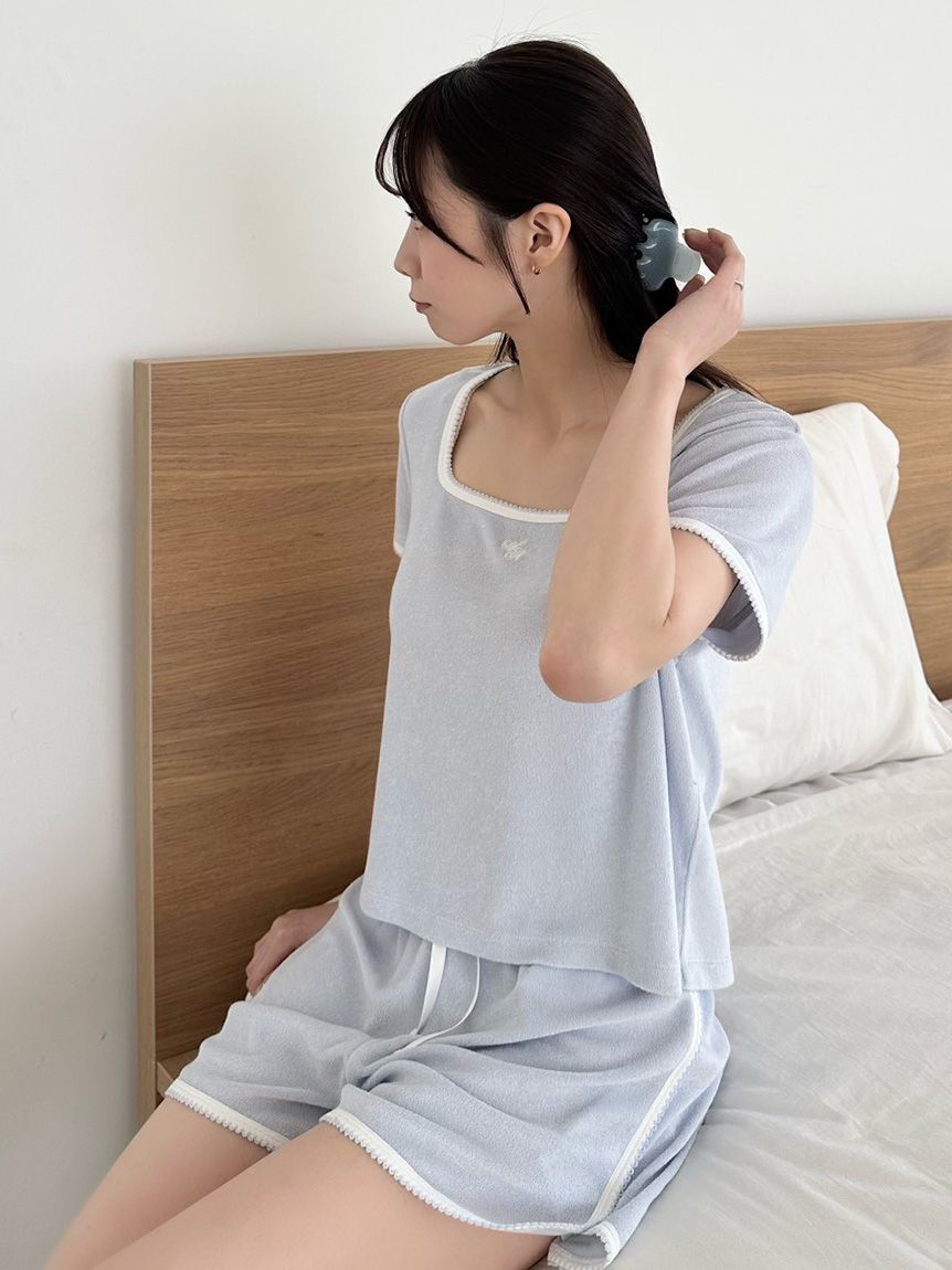 SNIDEL HOME「【SorbetLight】【接触冷感】パイルトップス」|ルームウェア|