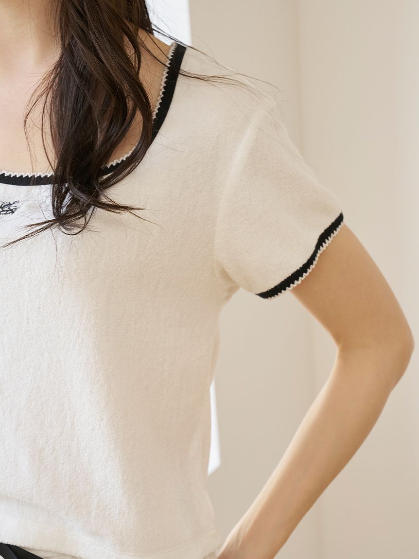 SNIDEL HOME「【SorbetLight】【接触冷感】パイルトップス」|ルームウェア|