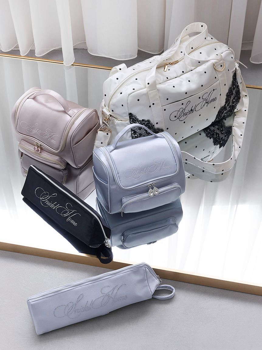 SNIDEL HOME「【WEB限定カラーあり】ビジューロゴキャリーオンバッグ」|トートバッグ|