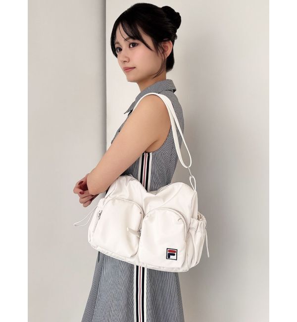 RESEXXY「【FILA】マルチポケットナイロンバッグ」|ショルダー・メッセンジャー|