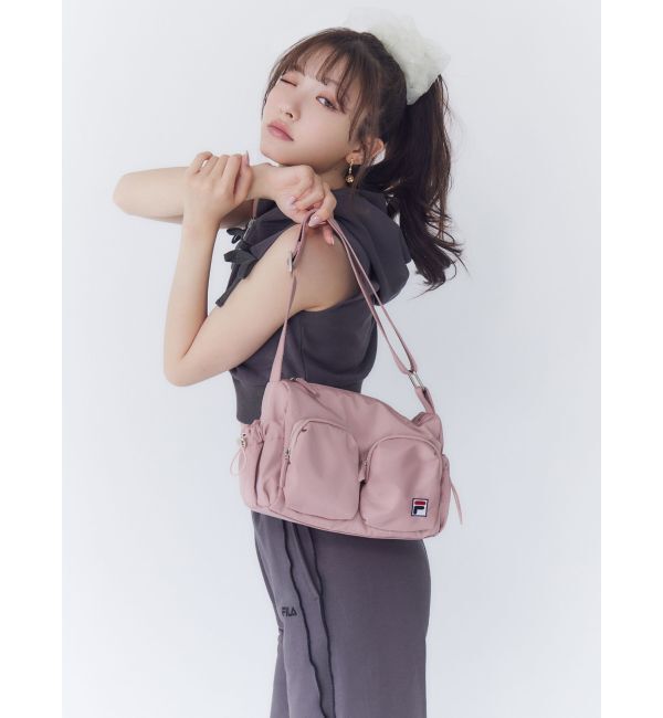 RESEXXY「【FILA】マルチポケットナイロンバッグ」|ショルダー・メッセンジャー|