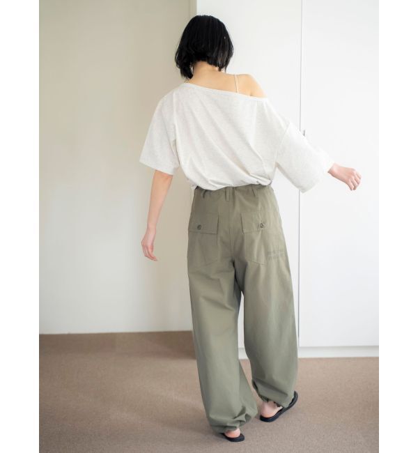 Ungrid「WAIPER別注 オフショルロゴTee」|Tシャツ・カットソー|