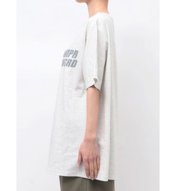 Ungrid「WAIPER別注 オフショルロゴTee」|Tシャツ・カットソー|