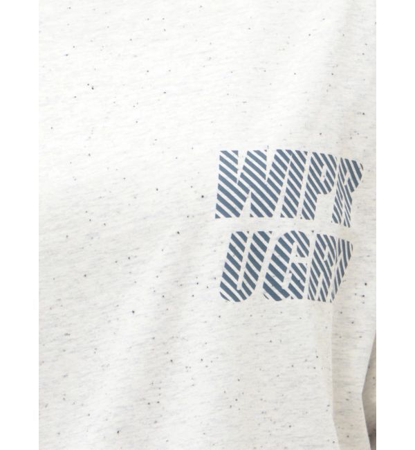 Ungrid「WAIPER別注 オフショルロゴTee」|Tシャツ・カットソー|
