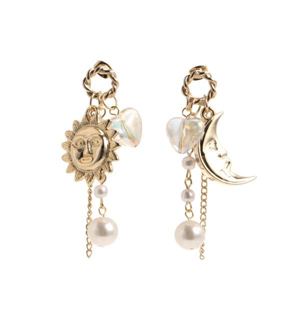 EVRIS「ORIGINAL SUNNY PEARL ピアス」|ピアス|ゴールド