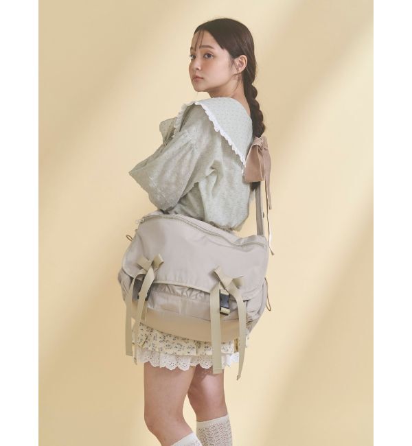 merry jenny「ribbon messenger bag」|ショルダー・メッセンジャー|