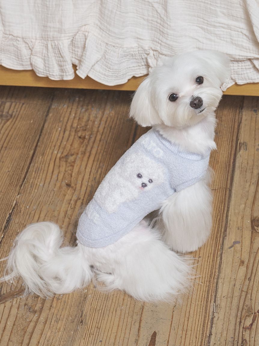  GELATO PIQUE CAT&DOG「【CAT&DOG】スムーズィーマルチーズ柄プルオーバー」|その他|BLU