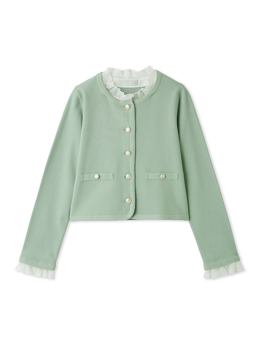 CELFORD「【WASHABLE】フリルデタッチャブルカーディガン」|カーディガン|