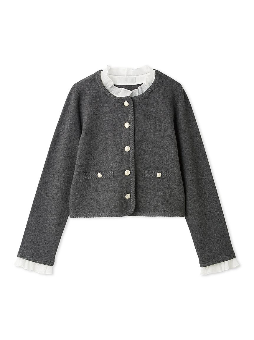 CELFORD「【WASHABLE】フリルデタッチャブルカーディガン」|カーディガン|
