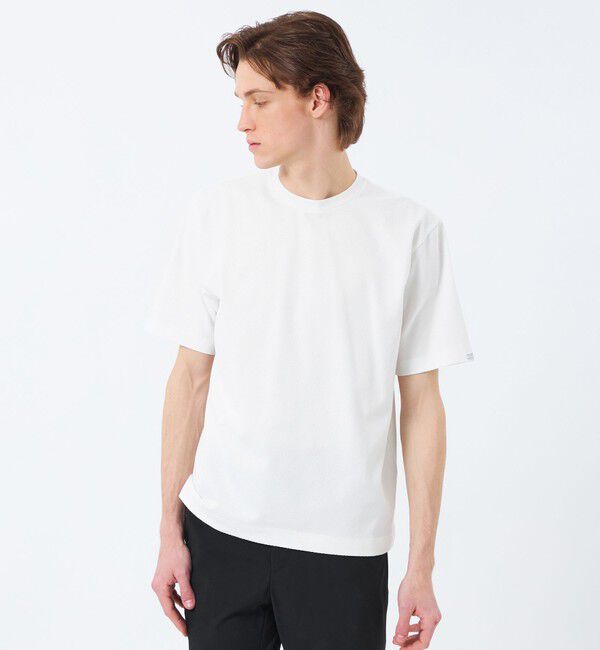 MACKINTOSH PHILOSOPHY「クルーネックTシャツ リンクスチェック」|Tシャツ・カットソー|ホワイト