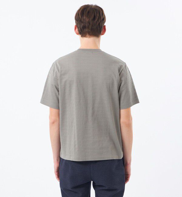 MACKINTOSH PHILOSOPHY「半袖クルーネックTシャツ リンクスシャドーボーダー」|Tシャツ・カットソー|