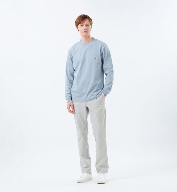 MACKINTOSH PHILOSOPHY「【WEB&一部店舗限定】BUCKINGHAM BEAR 5.6オンス天竺 クルーネックロンＴ」|Tシャツ・カットソー|