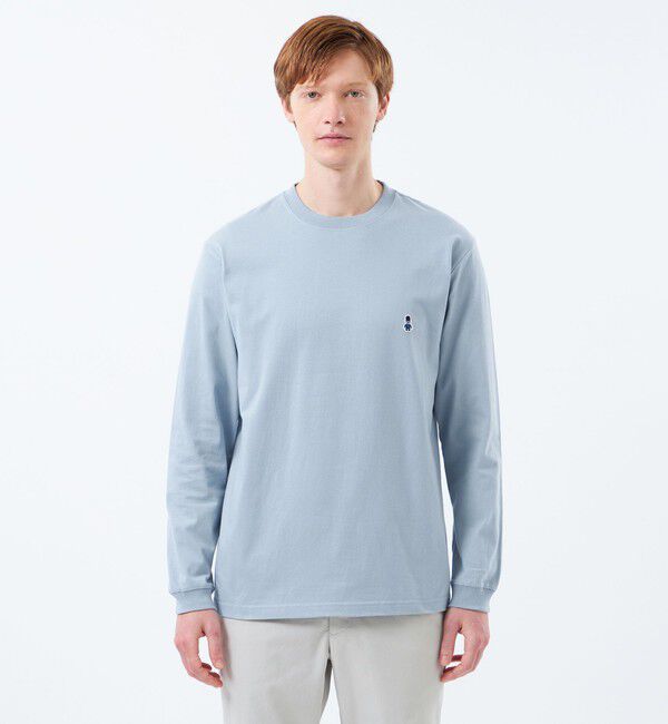 MACKINTOSH PHILOSOPHY「【WEB&一部店舗限定】BUCKINGHAM BEAR 5.6オンス天竺 クルーネックロンＴ」|Tシャツ・カットソー|