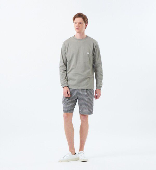 MACKINTOSH PHILOSOPHY「【WEB&一部店舗限定】BUCKINGHAM BEAR 5.6オンス天竺 クルーネックロンＴ」|Tシャツ・カットソー|
