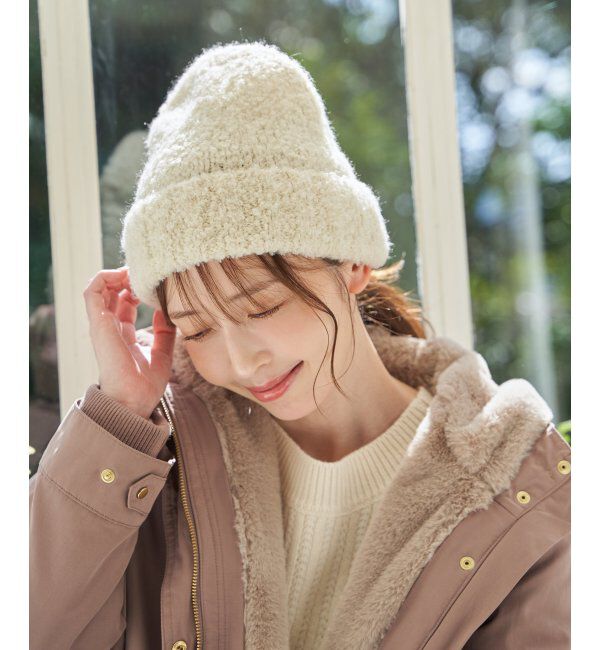 ikka「ブークレーニットワッチ」|その他|アイボリー