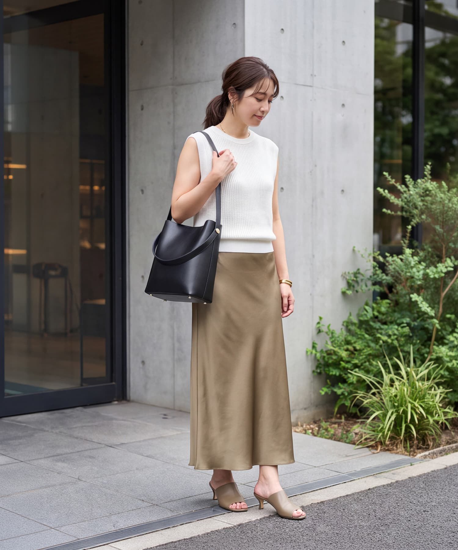 STYLE DELI「【DELI by】本革2WAYバケットショルダーバッグ」|ショルダー・メッセンジャー|