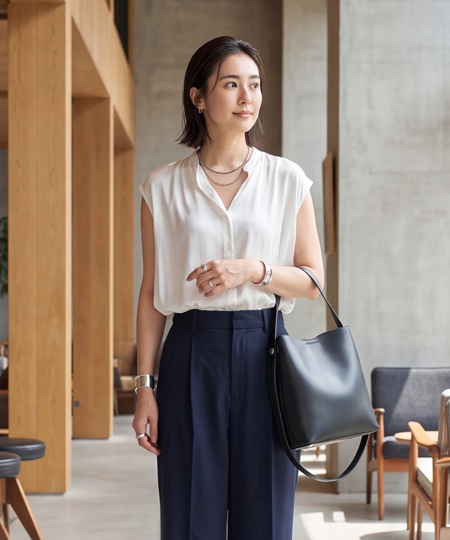 STYLE DELI「【DELI by】本革2WAYバケットショルダーバッグ」|ショルダー・メッセンジャー|
