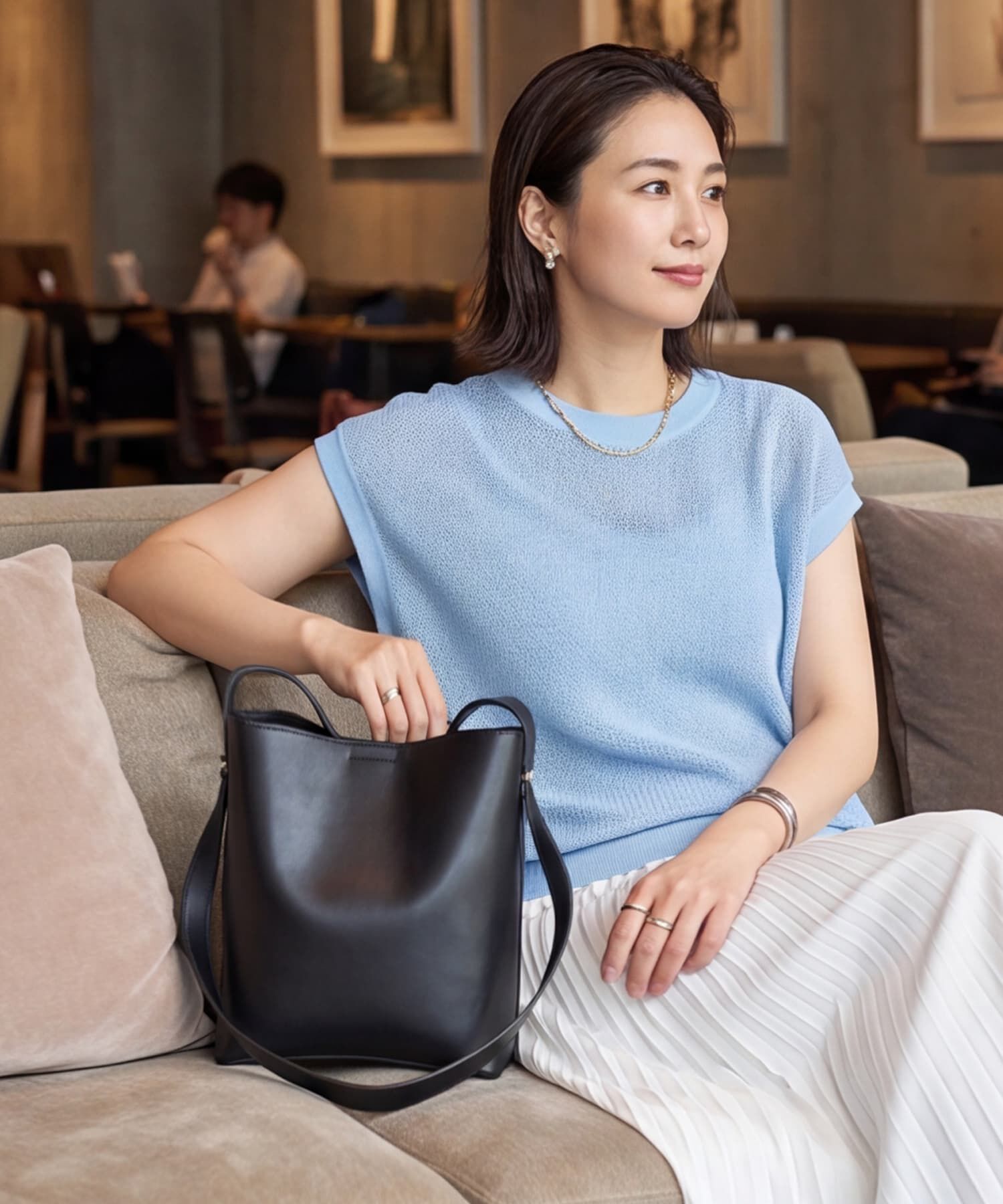 STYLE DELI「【DELI by】本革2WAYバケットショルダーバッグ」|ショルダー・メッセンジャー|