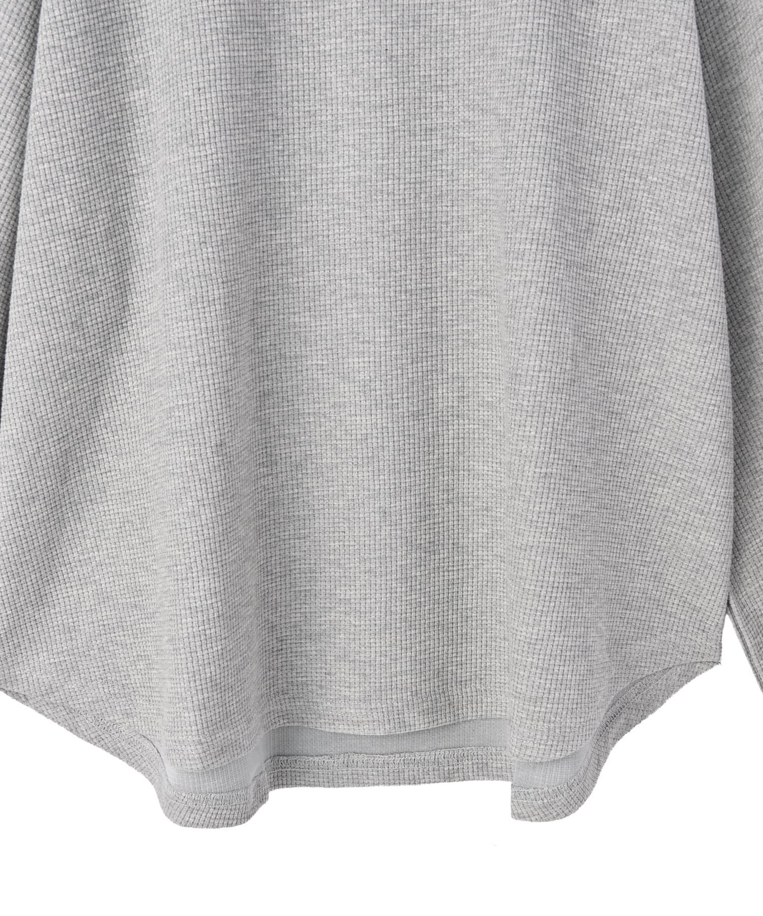 STYLE DELI「【DELI by】ふんわりワッフル素材のリラックスプルオーバー」|Tシャツ・カットソー|