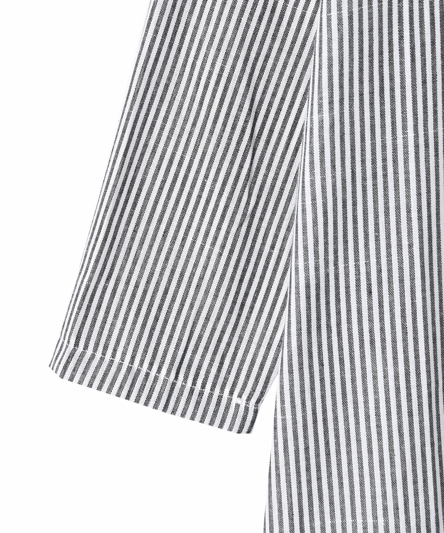 STYLE DELI「【DELI by】抜け感ストライプのロングシャツワンピース」|ワンピース|