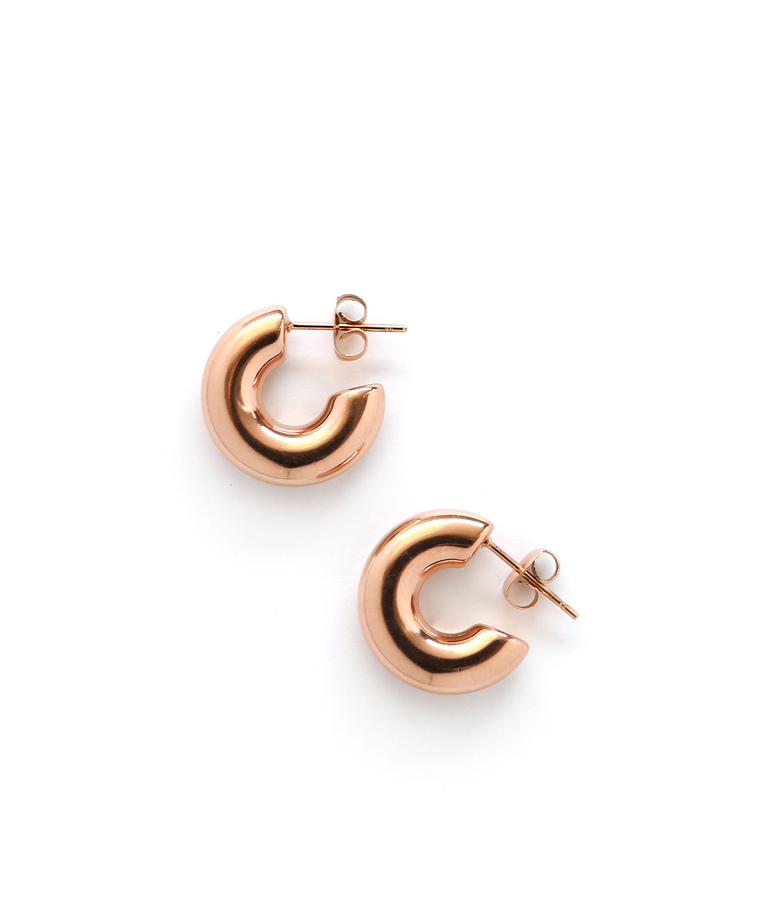 colleca la「[stainless]ステンレス・プランプフープピアス〈金属アレルギー対応〉」|ピアス|