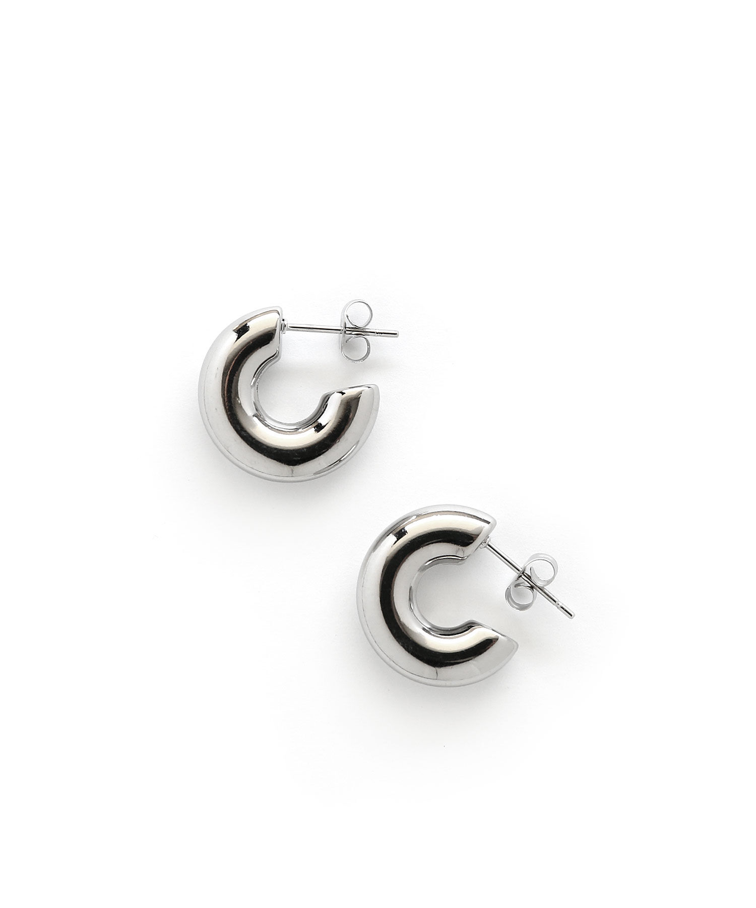 colleca la「[stainless]ステンレス・プランプフープピアス〈金属アレルギー対応〉」|ピアス|