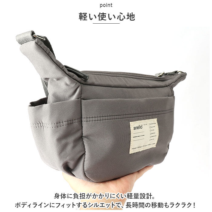 anello「アネロ ミニショルダー anello ATB4471 通販 ディパーチャー ミニショルダーバッグ」|ショルダー・メッセンジャー|