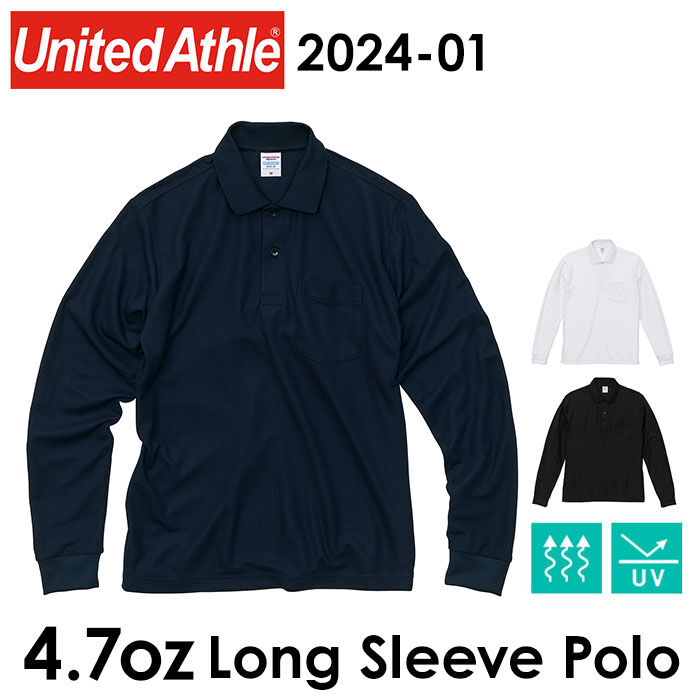 BACKYARD FAMILY「ユナイテッドアスレ UnitedAthle ポロシャツ 長袖 メンズ 通販 レディース 長袖」|その他|