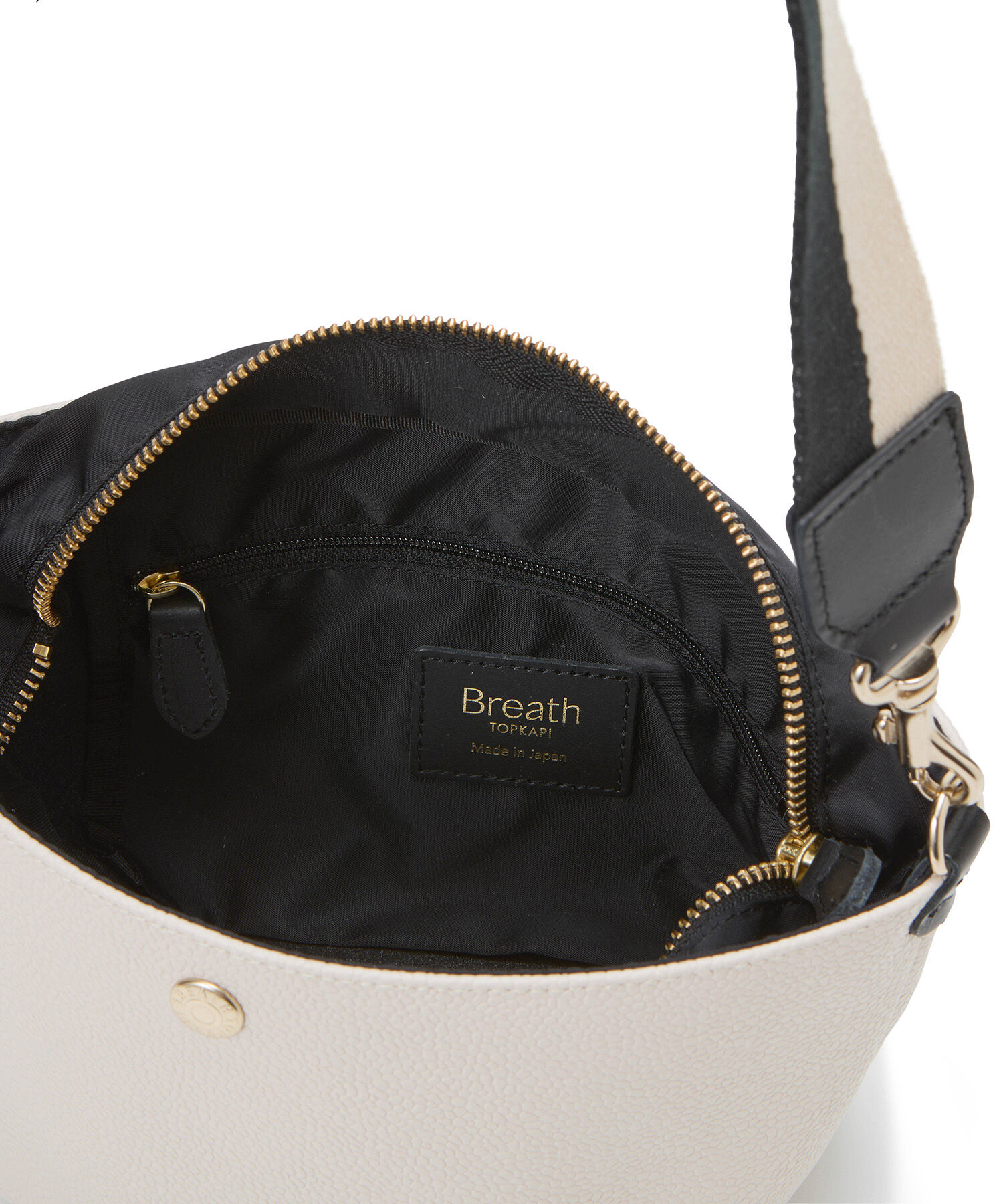 TOPKAPI BREATH「【Breath TOPKAPI】SCOTCH GRAIN スコッチグレイン プレーン バイカラー ミニ ショルダーバッグ」|ショルダー・メッセンジャー|