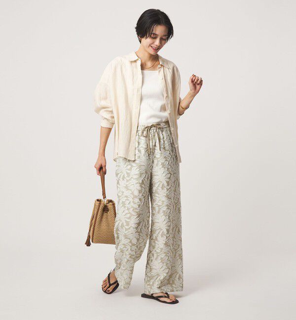UNITED ARROWS green label relaxing「ジャガード パンツ」|その他|