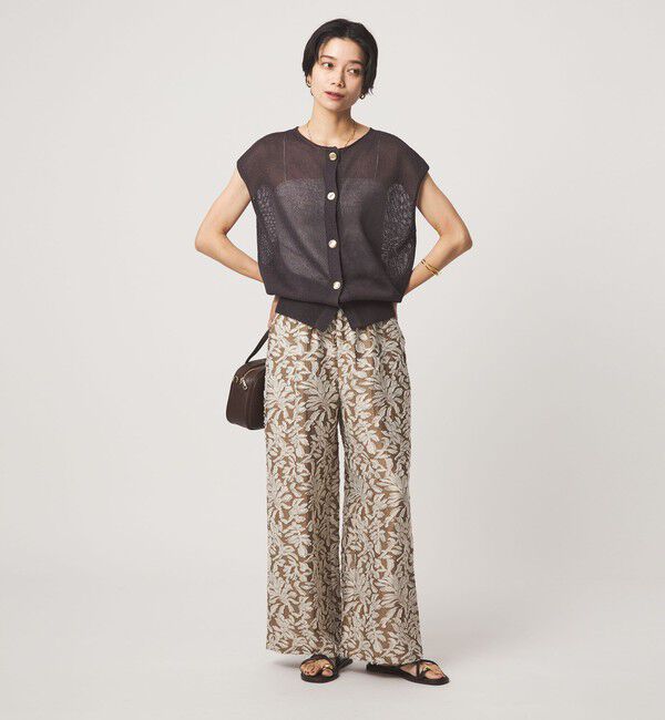 UNITED ARROWS green label relaxing「ジャガード パンツ」|その他|