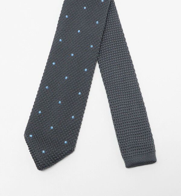UNITED ARROWS green label relaxing「GLR ポリエステル ウォッシャブル ニット ドット ネクタイ ニットタイ」|ネクタイ・蝶ネクタイ|