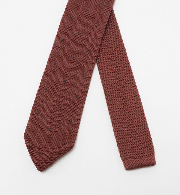 UNITED ARROWS green label relaxing「GLR ポリエステル ウォッシャブル ニット ドット ネクタイ ニットタイ」|ネクタイ・蝶ネクタイ|