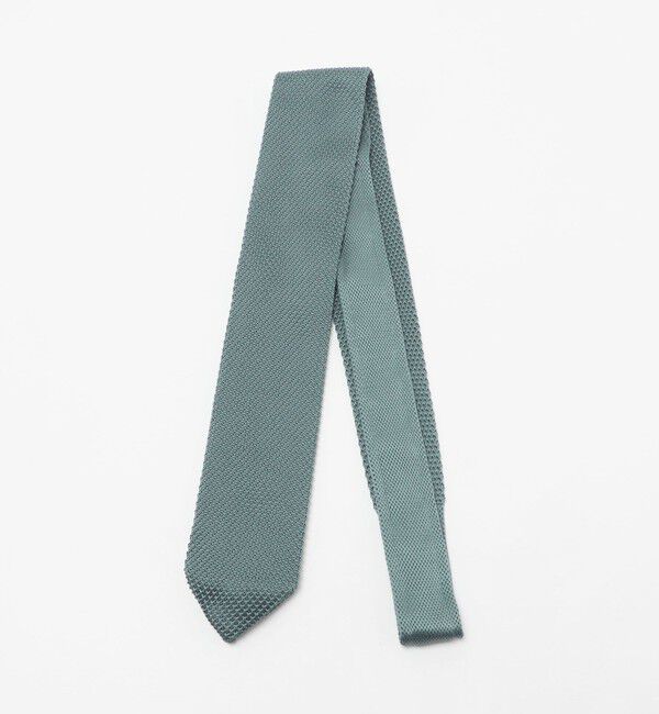 UNITED ARROWS green label relaxing「GLR ポリエステル ウォッシャブル ニット ソリッド ネクタイ ニットタイ」|ネクタイ・蝶ネクタイ|LT.GRAY
