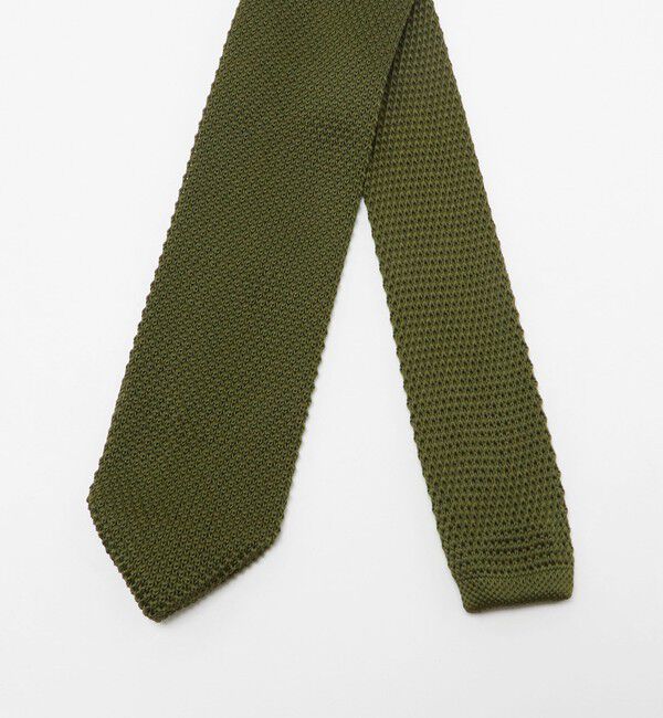 UNITED ARROWS green label relaxing「GLR ポリエステル ウォッシャブル ニット ソリッド ネクタイ ニットタイ」|ネクタイ・蝶ネクタイ|