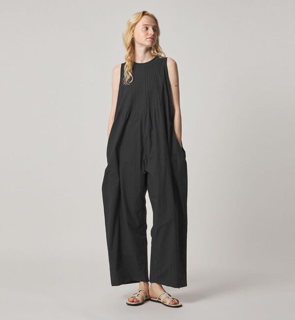 STEVEN ALAN「＜Steven Alan＞コットン ポプリン ピンタック オールインワン」|オールインワン|