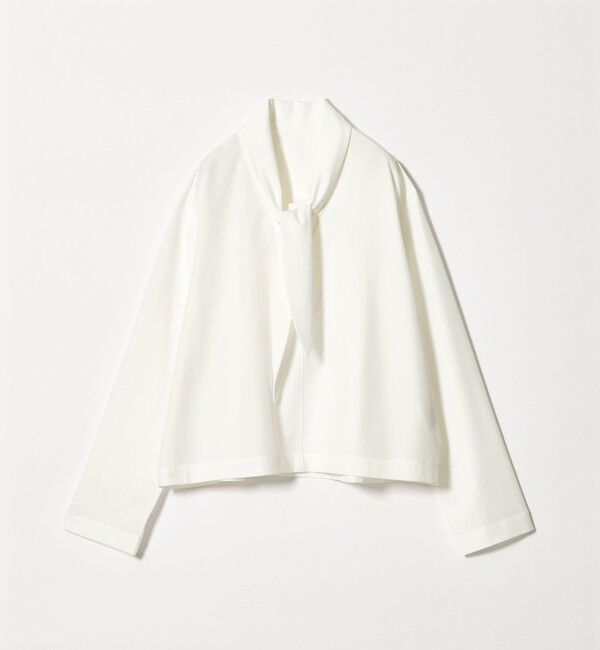 BEAUTY&YOUTH UNITED ARROWS「【WEB限定 Wardrobe DAILY MINIMAL】スカーフ ボウタイブラウス ウォッシャブル」|シャツ・ブラウス|