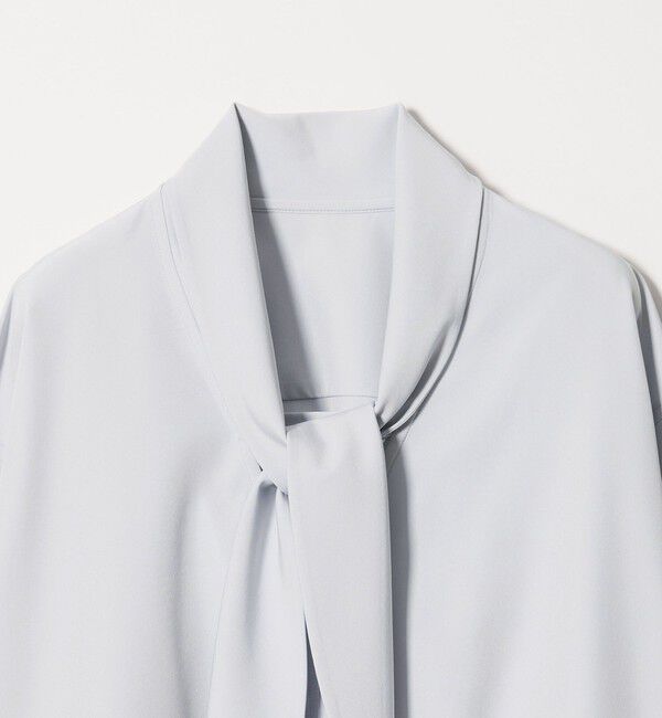 BEAUTY&YOUTH UNITED ARROWS「【WEB限定 Wardrobe DAILY MINIMAL】スカーフ ボウタイブラウス ウォッシャブル」|シャツ・ブラウス|