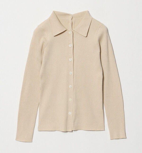 BEAUTY&YOUTH UNITED ARROWS「ポリエステルブレンド ２WAY シャツカーディガン ウォッシャブル」|カーディガン|OFF WHITE