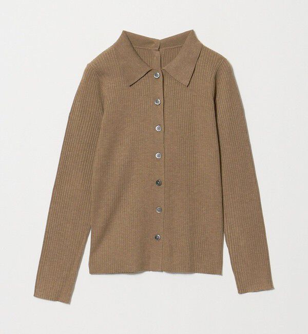 BEAUTY&YOUTH UNITED ARROWS「ポリエステルブレンド ２WAY シャツカーディガン ウォッシャブル」|カーディガン|MOCA