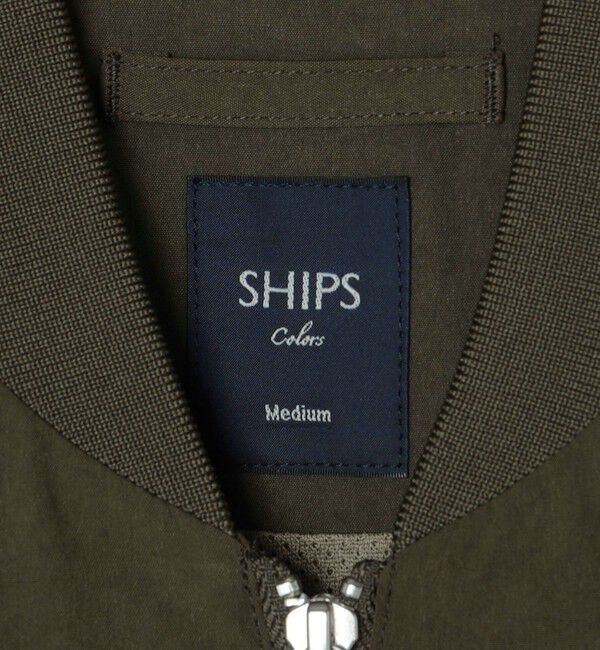 SHIPS Colors 「SHIPS Colors:ボマー ジャケット◇」|ブルゾン・スタジャン|