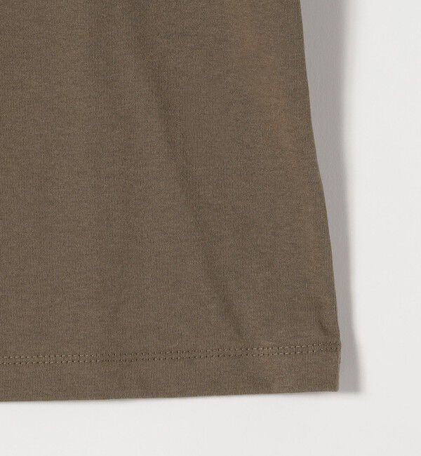 SHIPS any「SHIPS any:〈UVカット/接触冷感/吸水速乾/洗濯機可能〉USAコットン ギャザー TEE」|Tシャツ・カットソー|