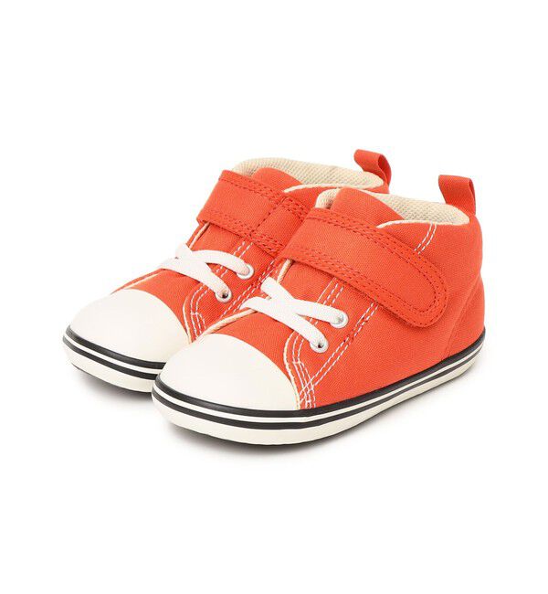 SHIPS KIDS「CONVERSE:13～15cm /BABY ALL STAR V-1 スニーカー」|スニーカー|オレンジ